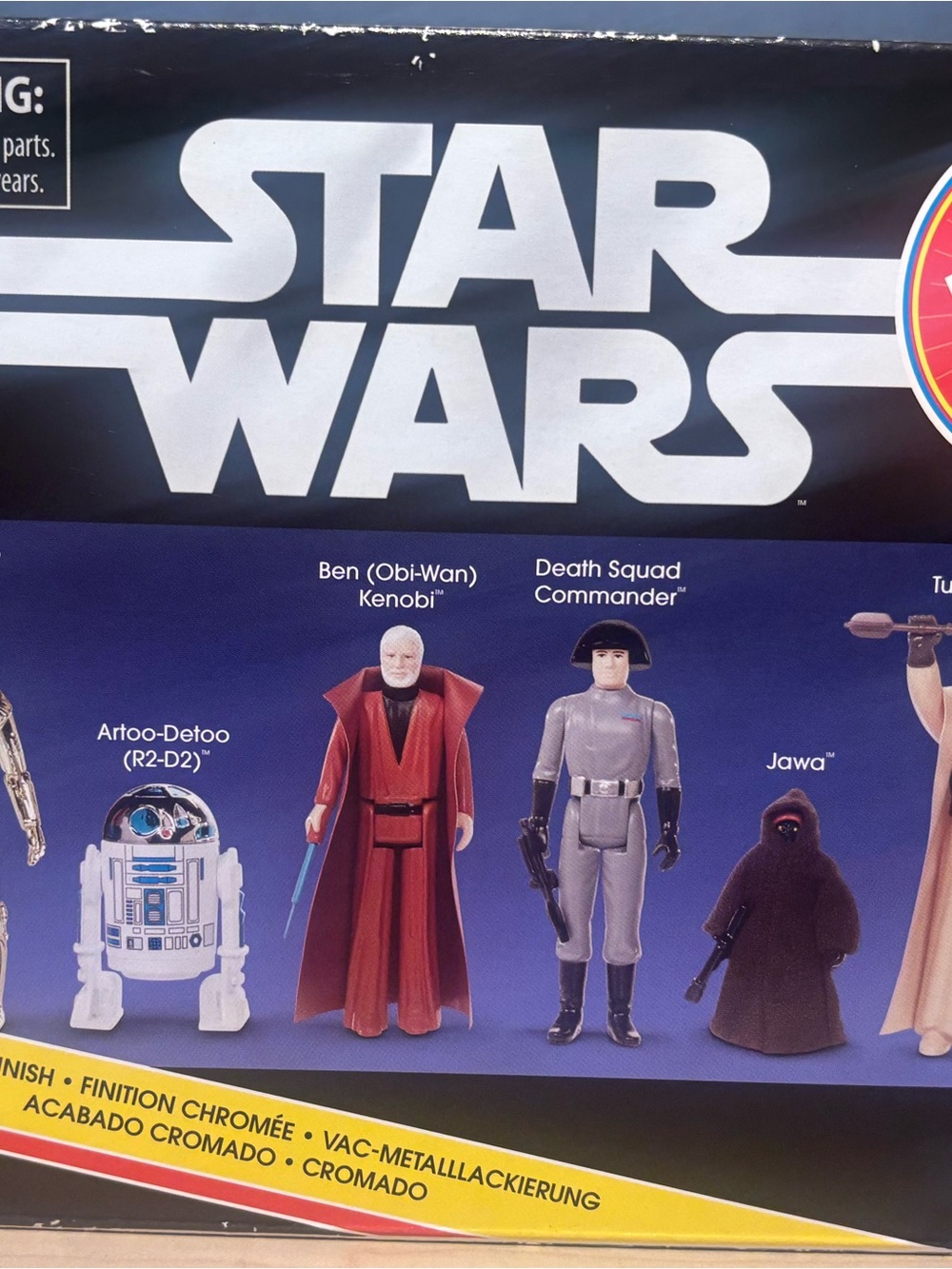 Kenner Star Wars Retro Collection 6-Figure Set C-3PO R2-D2 Obi-Wan Jawa